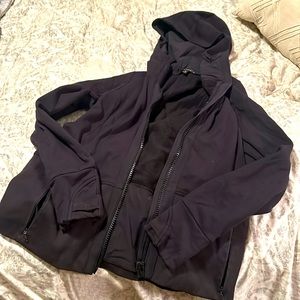 Black Athleta Hoodie. Slightly fitted